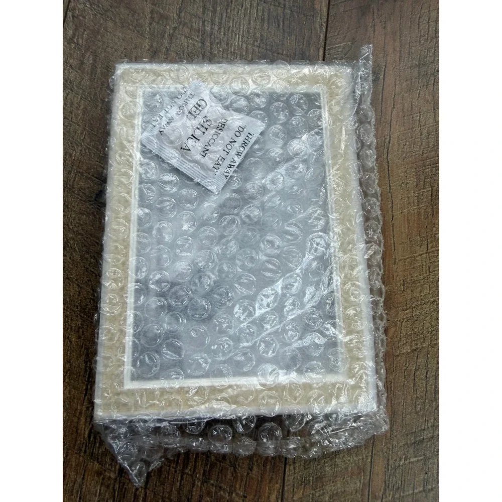 Milano‎ Series Diamonds 4x6 Photo Frame Polished Silver NIB Bed Bath Beyond